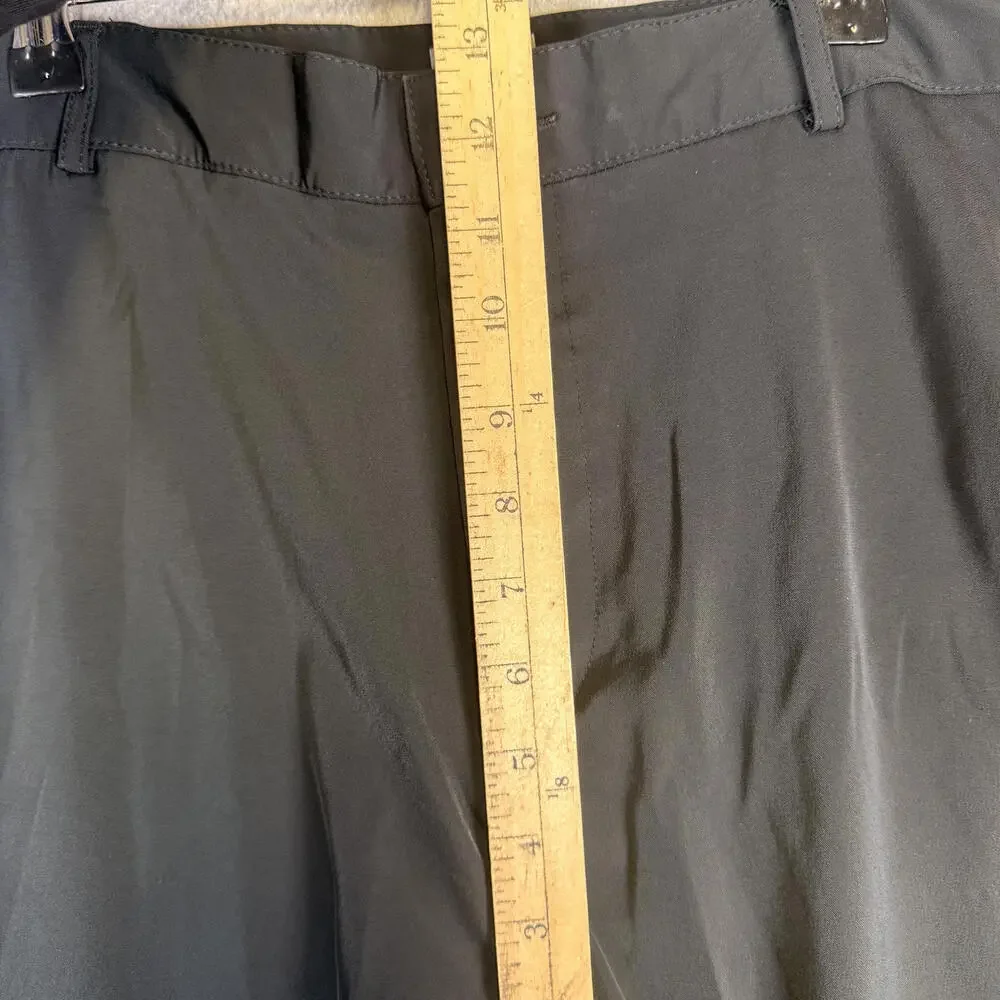 Vintage 90s Nike Team Fitory Men's Size 38 Black Dress Pants Slacks Athletic Fit